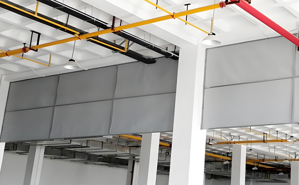 商场防烟分区常闭节点:东乡挡烟垂壁高度与控制器接线图解 商场防烟分区常闭节点:东乡挡烟垂壁高度与控制器接线图解