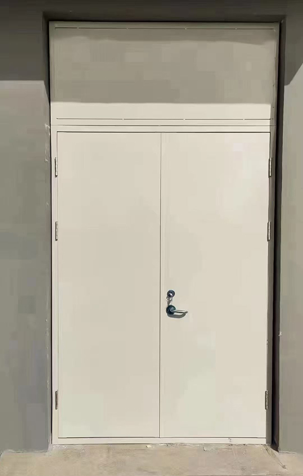 展览馆项目完成大跨度东乡防火门安装 展览馆项目完成大跨度东乡防火门安装