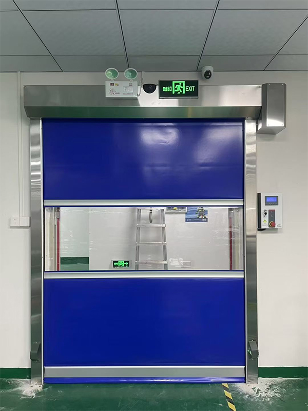 东乡快速东乡卷帘门在冷链物流仓储区的应用实践